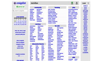 Craigslist meridian. Things To Know About Craigslist meridian. 
